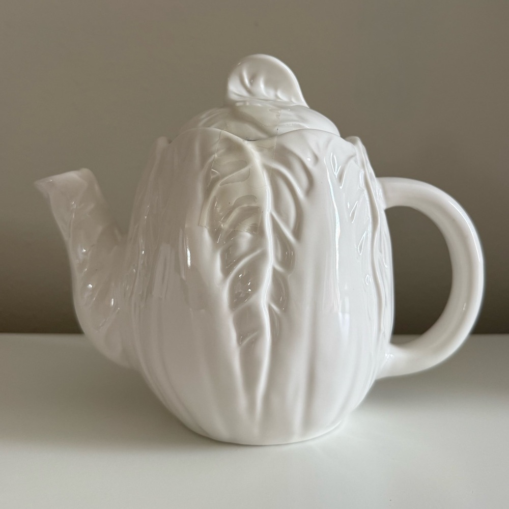 Threshold Target Stoneware Cabbage Radicchio Teapot